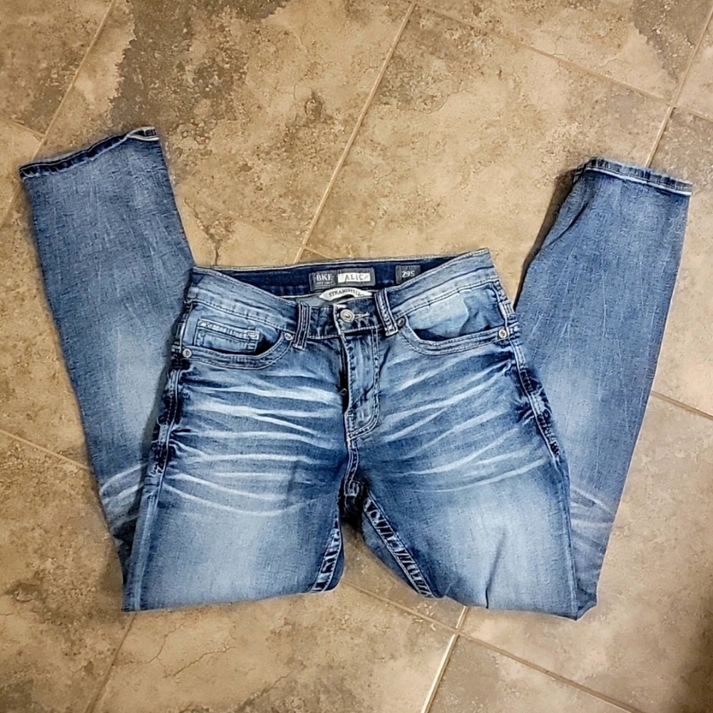 BKE Alec straight leg jeans